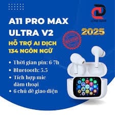 So sánh tai nghe A12 Pro Max Ultra và A11 Ultimate